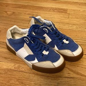 Dolce & Gabbana blue & white sneakers